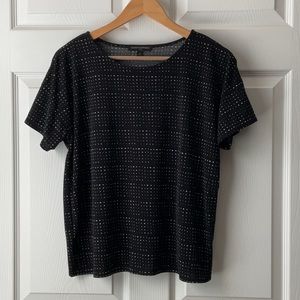 Banana Republic, size medium, black & white shirt